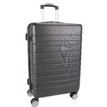 Valise rigide plastique noir H66cm