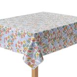 Nappe en PVC motif floral 140x250cm