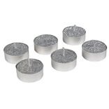 Bougie chauffe-plat x6