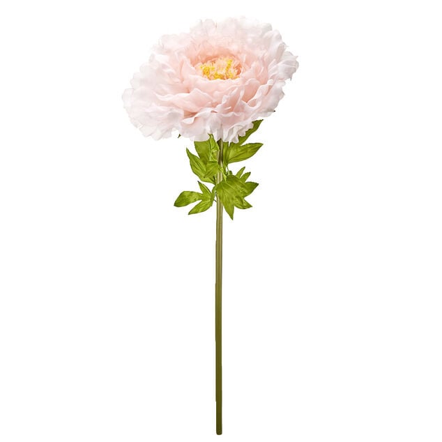 Fleur tige pivoine rose artificielle XL &Oslash;35xH110