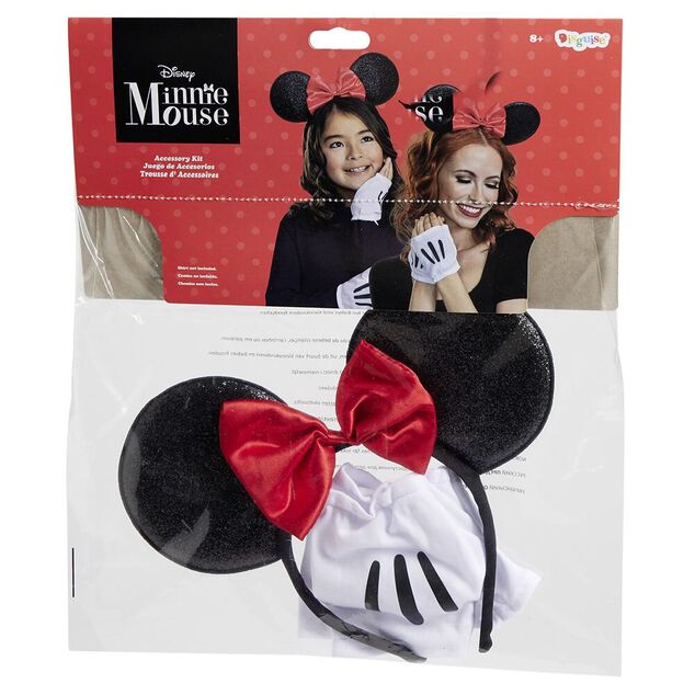 Serre-t&ecirc;te et paire de gants Minnie