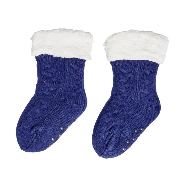 Chaussettes enfant cocooning picots antid&eacute;rapants 1 paire