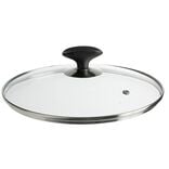 Couvercle anti &eacute;claboussures en verre tremp&eacute; &Oslash;24 cm
