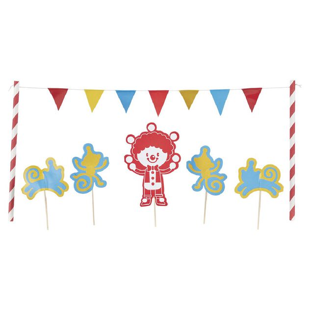 D&eacute;coration g&acirc;teau forme Circus