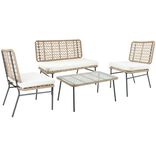 Salon de jardin 4 personnes Bali