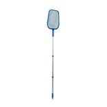 &Eacute;puisette piscine surface avec manche t&eacute;lescopique L122cm