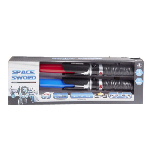 &Eacute;p&eacute;e laser extensible 2 en 1