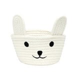 Pani&egrave;re coton tress&eacute; forme animaux &Oslash;20xH12cm (4 mod&egrave;les)