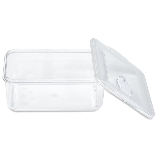 Bo&icirc;te de conservation sous vide 1,3L - 21,5x13,8xH7,7cm