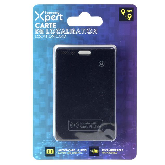Carte de localisation rechargeable IOS 8 mois d'autonomie 50m de portée