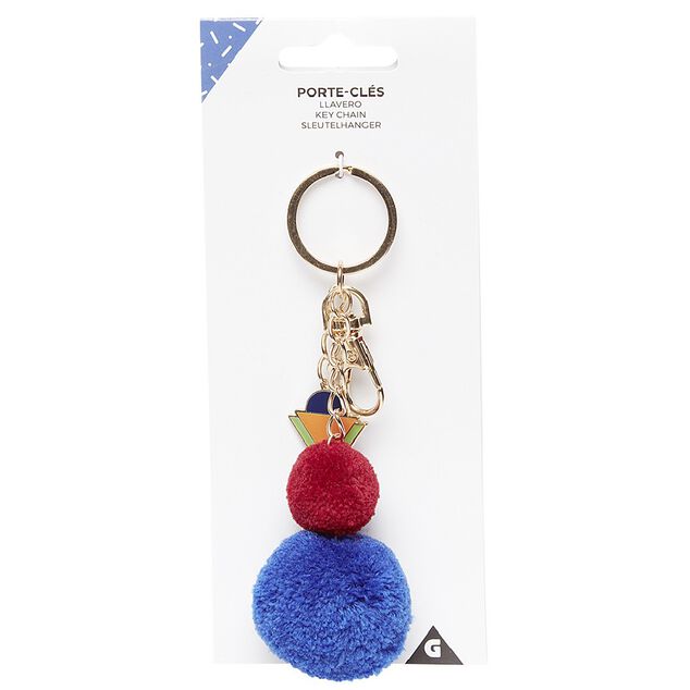 Porte-cl&eacute; jeton colorblock