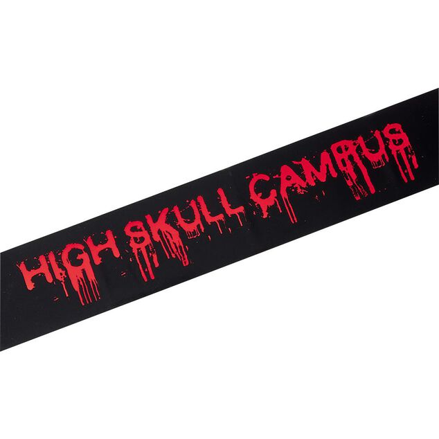 Banni&egrave;re Halloween sc&egrave;ne de crime 6m x2 (2 mod&egrave;les)