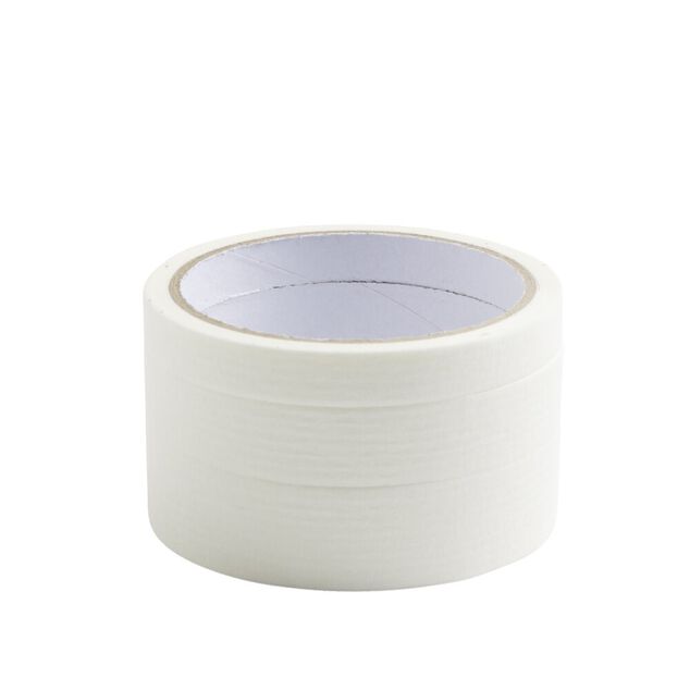 Lot de 3 rubans de masquage blancs 12/18/24mm L12m