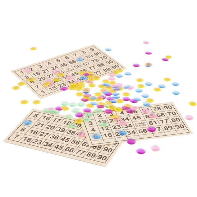 Sachet de 100 pions de loto &Oslash; 15mm