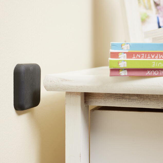 Tampon antichoc adhésif x2 en silicone 4,5x4,5cm