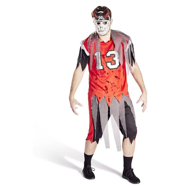 D&eacute;guisement adulte Halloween joueur de football US - Taille M/L