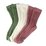 Chaussettes femme x3 douces hiver 36/40