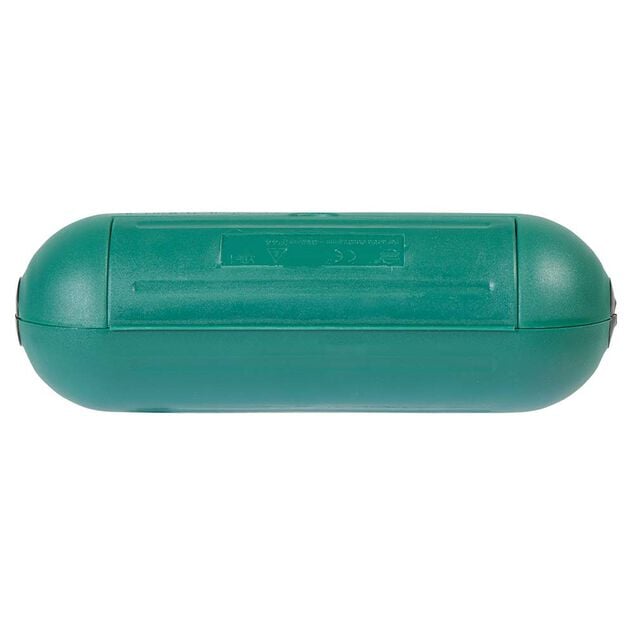 Bo&icirc;tier &eacute;tanche protection c&acirc;ble &eacute;lectrique vert