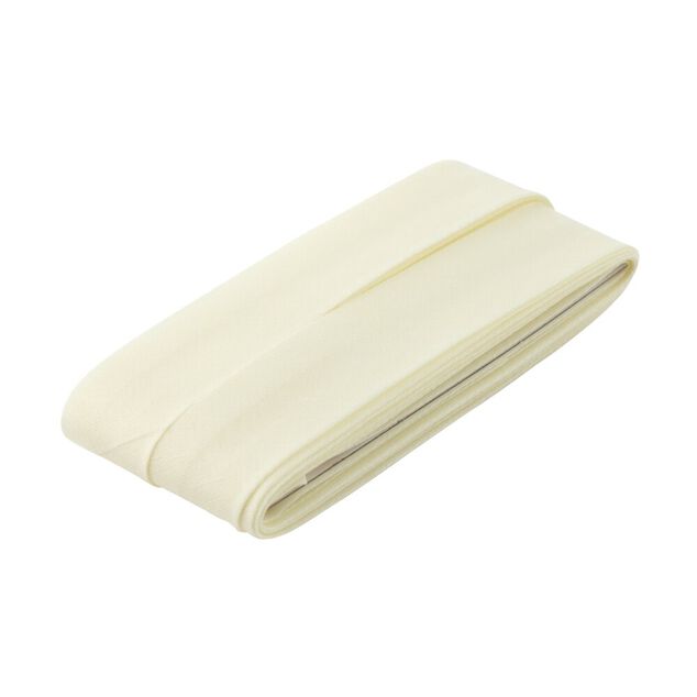 Ruban biais beige naturel 2cm L4m
