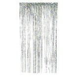 Rideau de porte anniversaire aluminium thème candy 1x2m