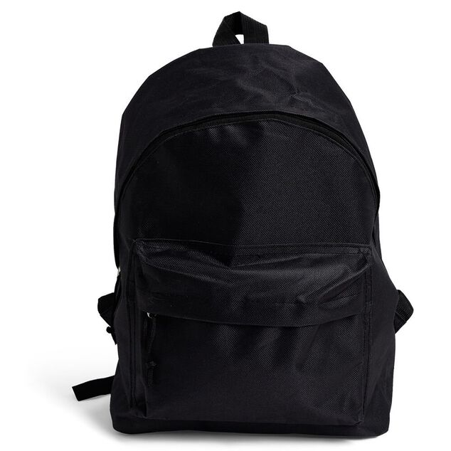 Sac à dos de voyage noir 28x11xH38cm