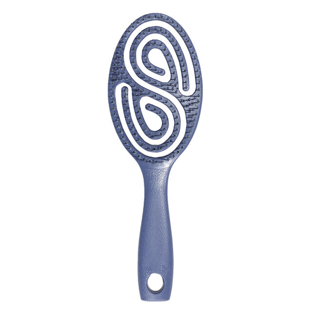 Brosse &agrave; cheveux picot souple bleue (3 mod&egrave;les)
