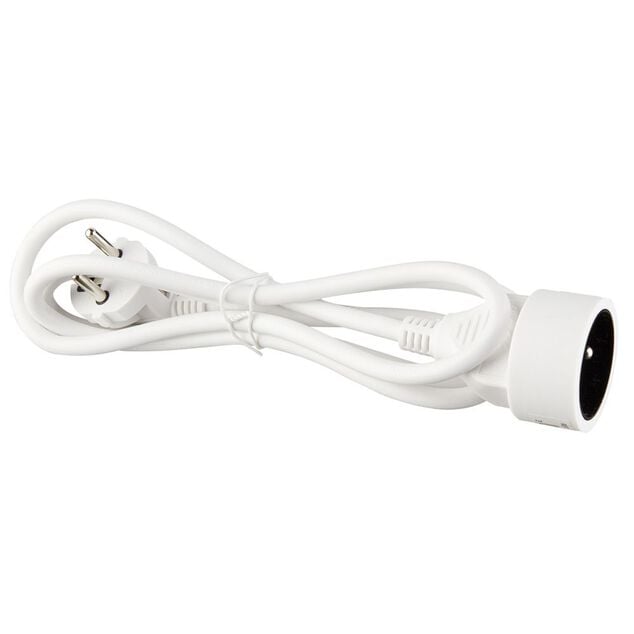 Rallonge &eacute;lectrique blanche 1,5 m