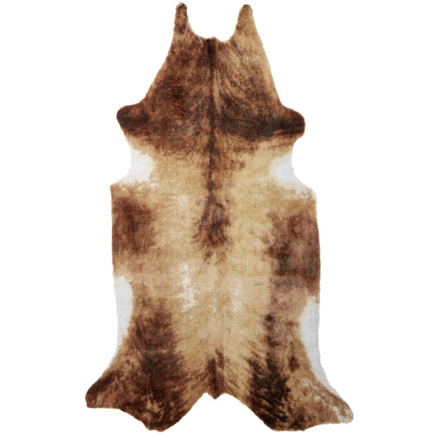 Tapis imitation peau de b&ecirc;te 80x120cm - 2 mod&egrave;les