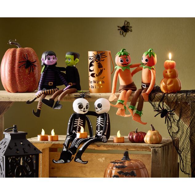 Gnome farceur personnages Halloween H30cm (6 mod&egrave;les)