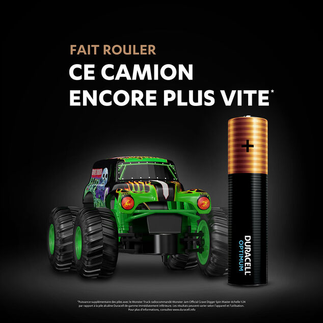 Pile Duracell Optimum AAA LR03 x4