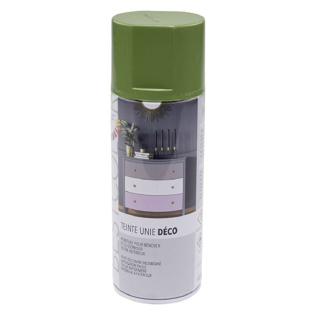 Peinture int&eacute;rieur ext&eacute;rieur vert r&eacute;s&eacute;da 400ml