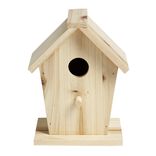 Nichoir &agrave; oiseaux en bois L15 x l11 x H19 cm