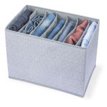 Rangement dressing 7 compartiments pliable 43x27xH32cm