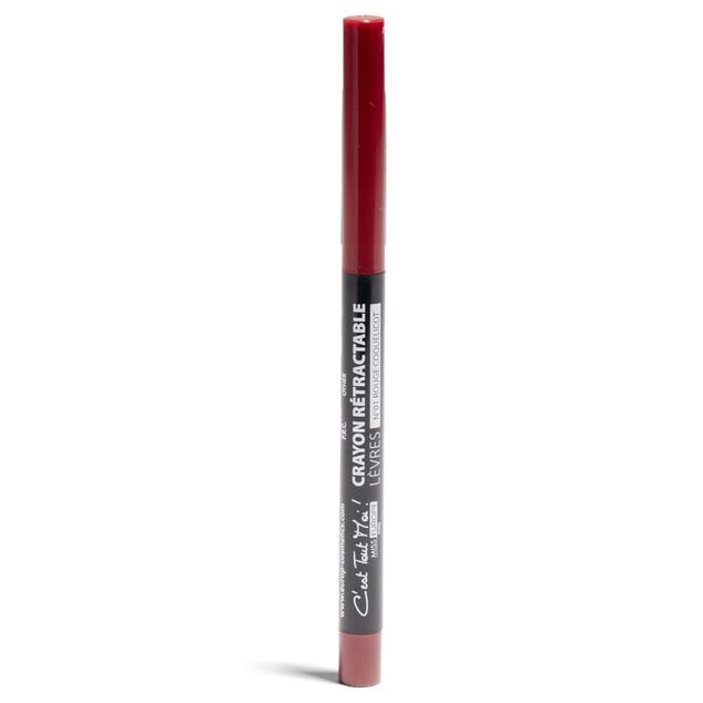 Crayon &agrave; l&egrave;vres r&eacute;tractable N&deg;01 rouge coquelicot