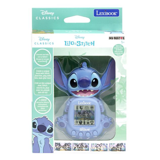 Console de jeu Stitch &eacute;cran LCD plastique 15x12cm