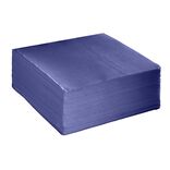 Serviette papier carr&eacute; Bleu nuit x40