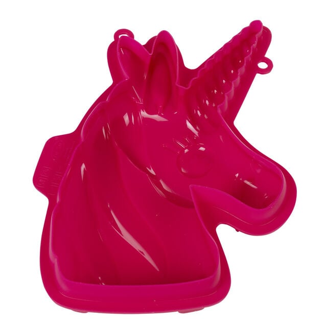 Moule licorne 3D silicone rouge