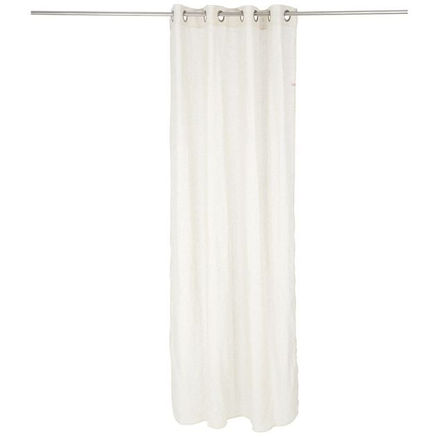 Voilage polyester 140x240cm lin naturel