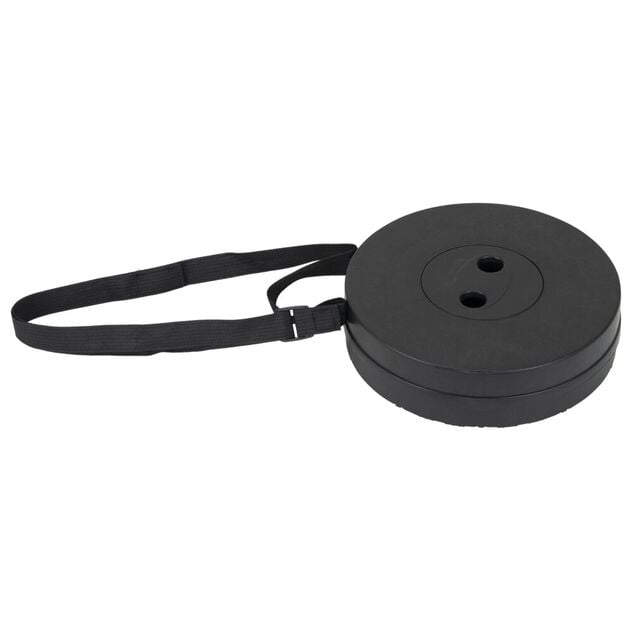 Tabouret camping pliable rond avec sangle de transport &Oslash;25xH45cm