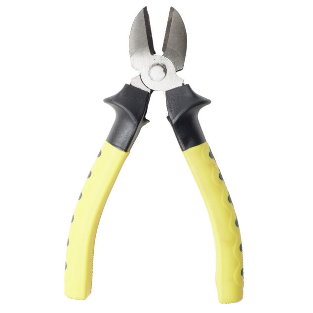 Pince coupante de bricolage en métal et plastique noir L16cm