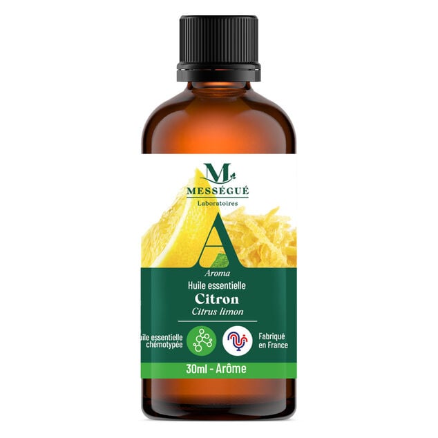 Huile essentielle citron Mess&eacute;gu&eacute; 30ml