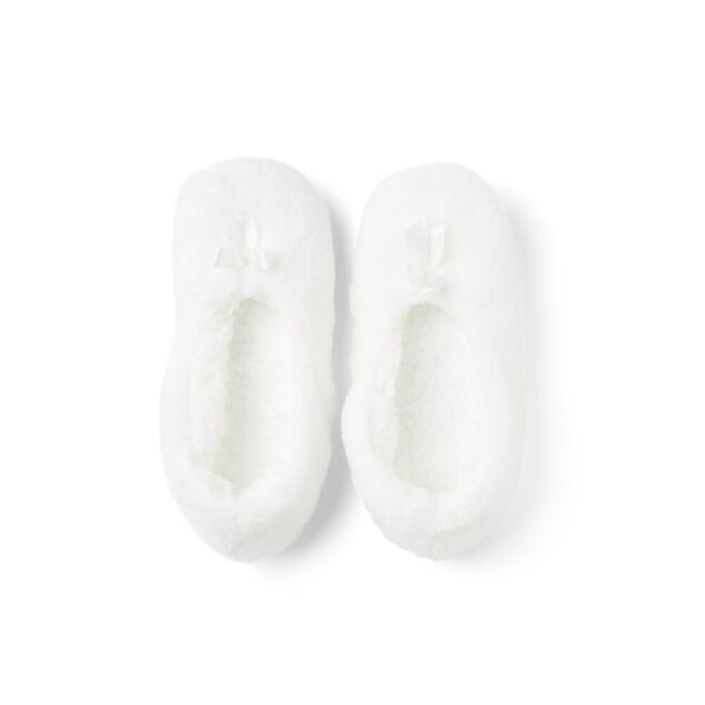 Chaussons ballerines femme blanc T36/37