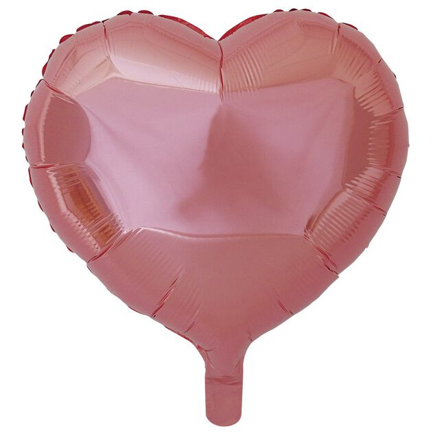 Ballon coeur en aluminium