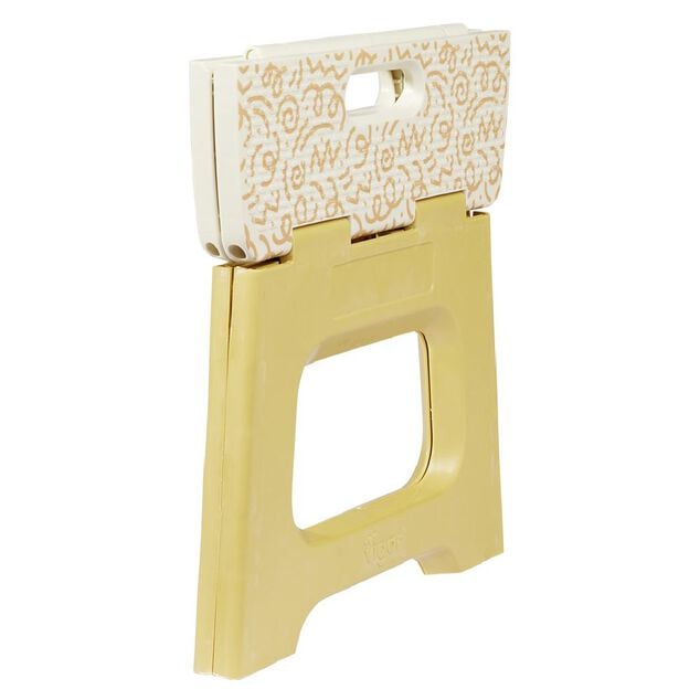 Marche pied blanc H.23 cm