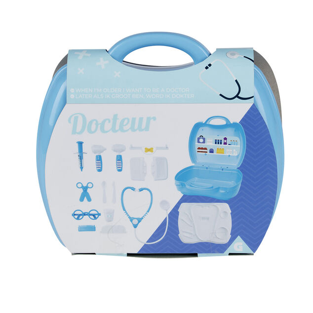 Mallette de jeu Docteur 16 pi&egrave;ces