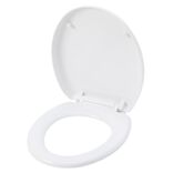 Abattant WC blanc avec frein de chute