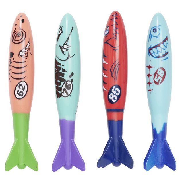 Jeu de plong&eacute;e lest&eacute; fus&eacute;e x4