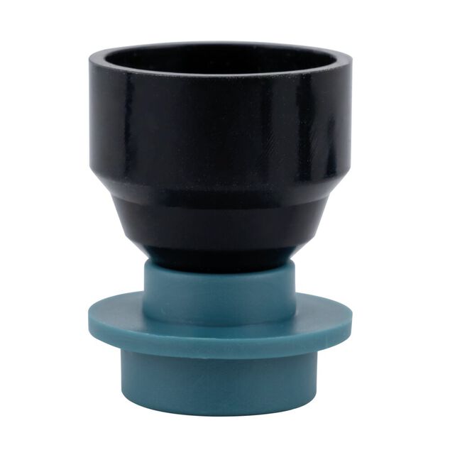 Gonfleur pompe &agrave; air &eacute;lectrique 9V 25W avec 5 embouts 6,2x5xH8,7cm