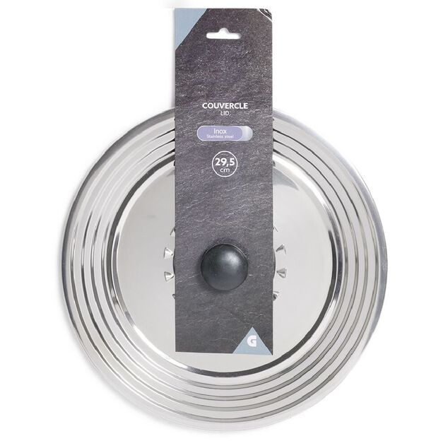 Couvercle inox &Oslash;29,5cm