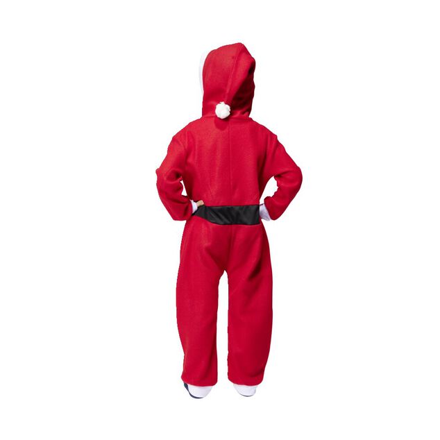 Combinaison P&egrave;re No&euml;l enfant mixte avec capuche 4/6ans